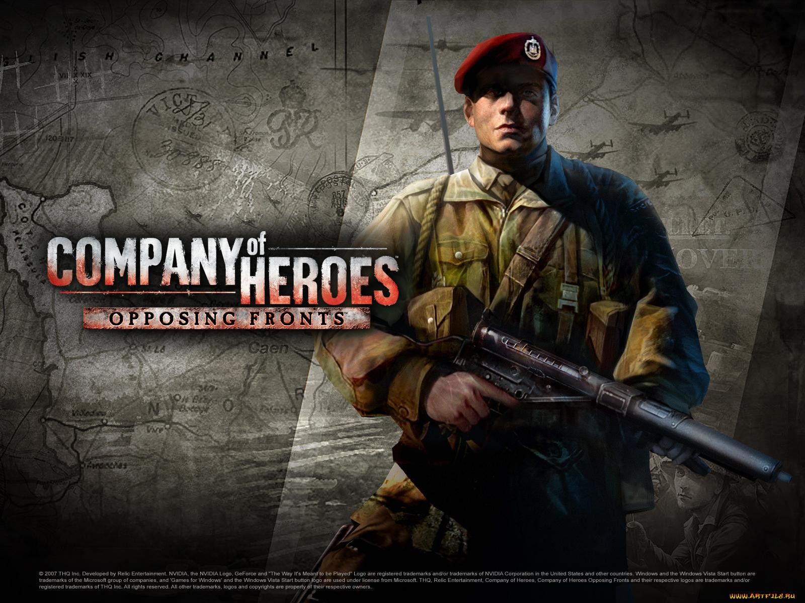 company, of, heroes, opposing, fronts, , 